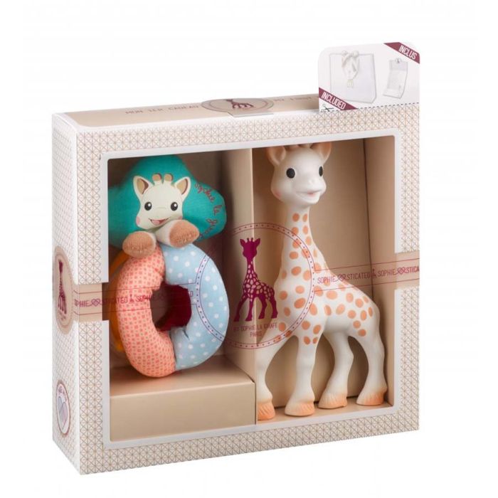 Sophie La Girafe gaveeske, Sophie og stoffrangle
