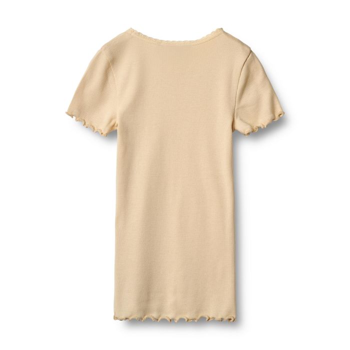 Rib T-Shirt, Wheat, Katie, Macadamia