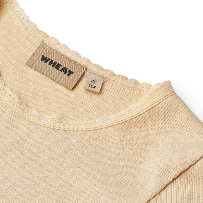 Rib T-Shirt, Wheat, Katie, Macadamia