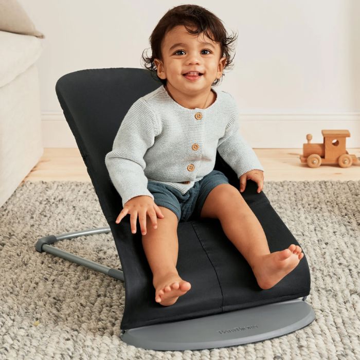 Vippestol, BabyBjørn, Bliss, Vevd, Svart