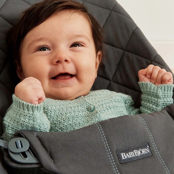 Vippestol, BabyBjørn, Bliss, Vevd, Antracitgrå