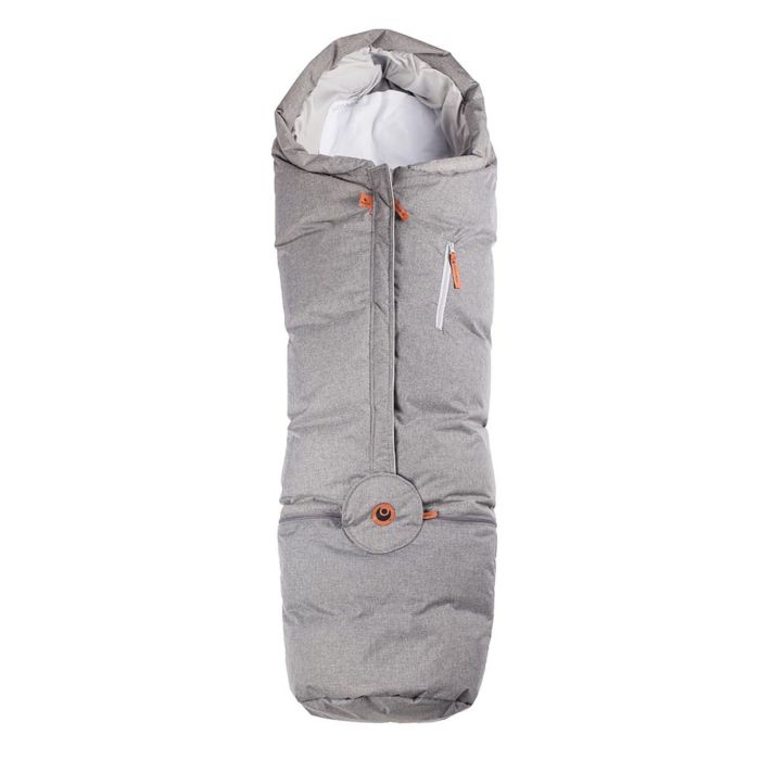 Easygrow Norse Hood vognpose, Grey Melange