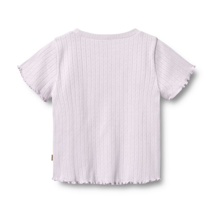 Wheat T-Skjote Rib Irene, Purple Light