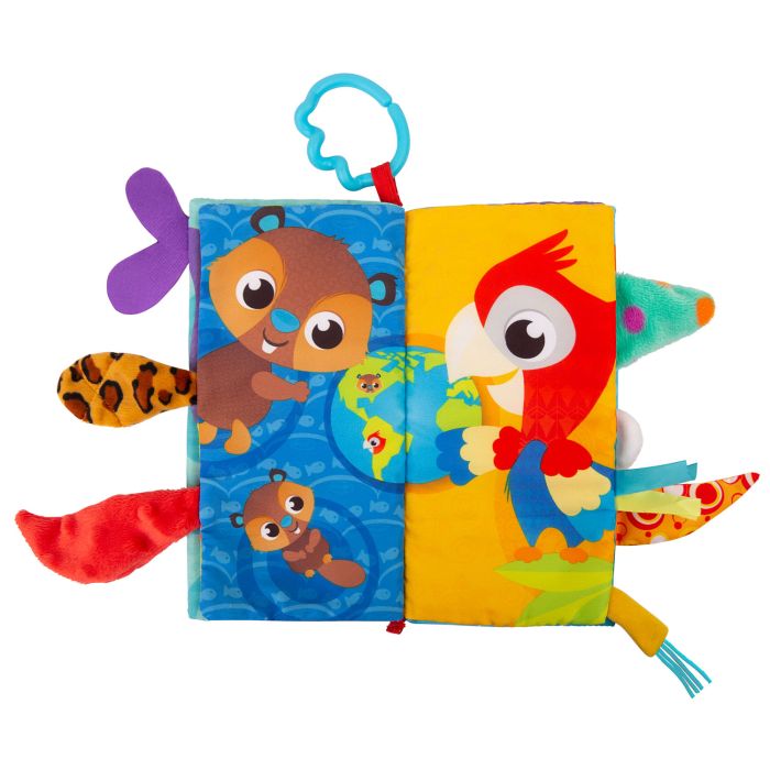 Playgro Tails Of The World Sensory Book 0m+