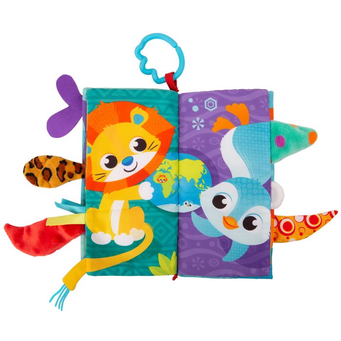 Playgro Tails Of The World Sensory Book 0m+