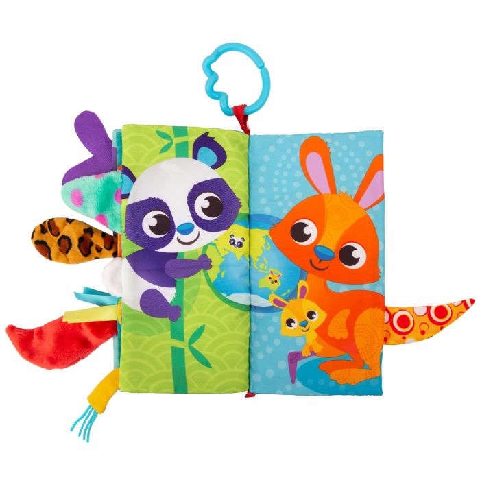 Playgro Tails Of The World Sensory Book 0m+