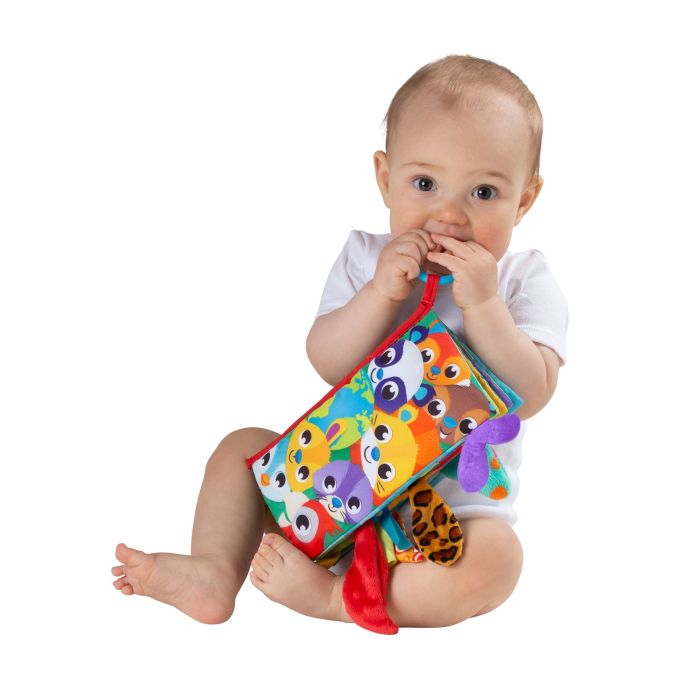 Playgro Tails Of The World Sensory Book 0m+