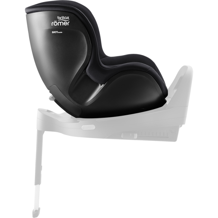 Britax Dualfix 5Z, Classic Deep Black, Bilstol