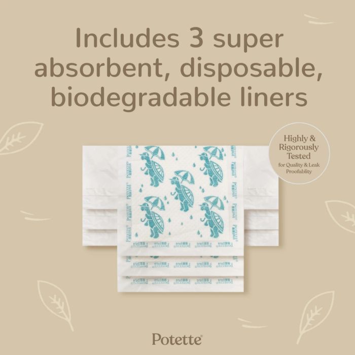 Engangsposer til reisepotte, Potette Plus, 30pk