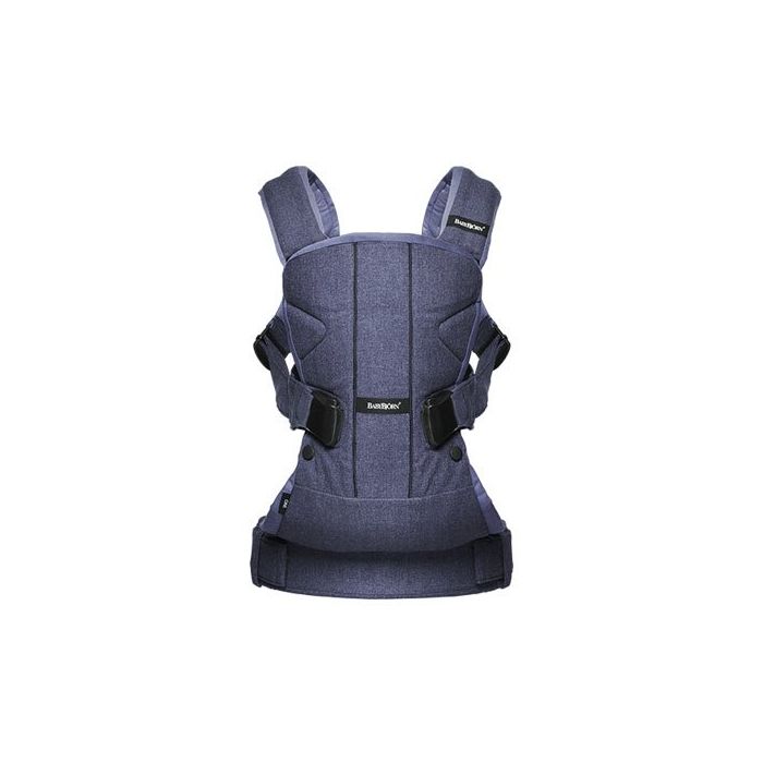 Bæresele, One, BabyBjørn, Denimblå, 0-3 år