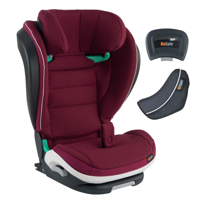 Bilstol, iZi Flex FIX i-size, Besafe, Burgundy Mélange