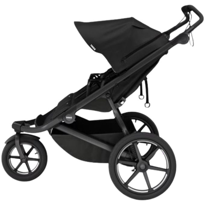 Søskenvogn, Thule, Urban Glide 3 Double, Sort