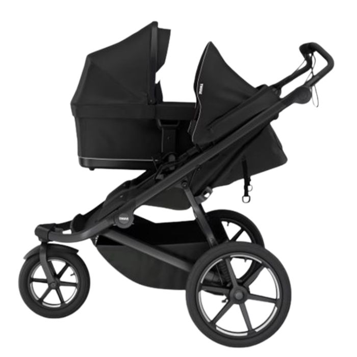 Søskenvogn, Thule, Urban Glide 3 Double, Sort