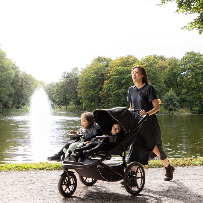 Søskenvogn, Thule, Urban Glide 3 Double, Sort