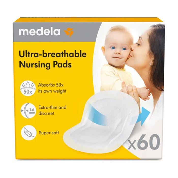 BH-innlegg Ultra Breathable, Medela, 60pk