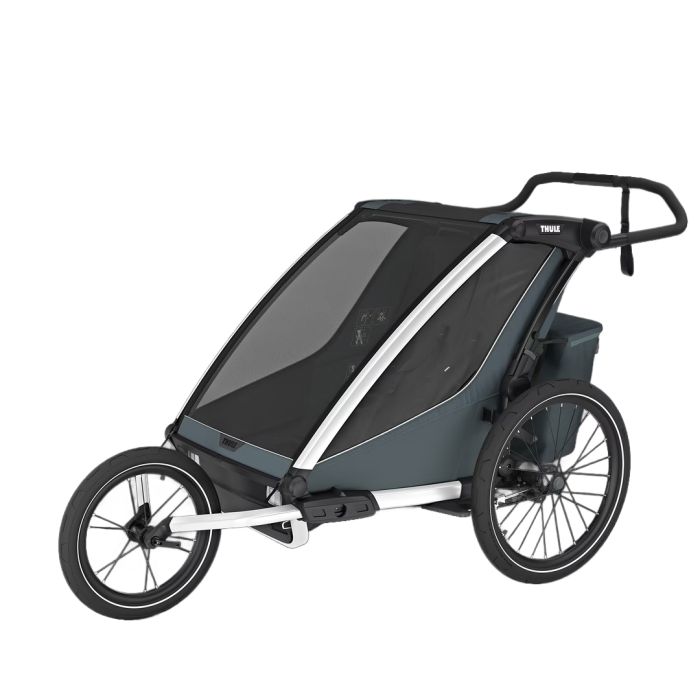 Sykkelvogn, Thule, Chariot Cross 2 Double, Dark Slate
