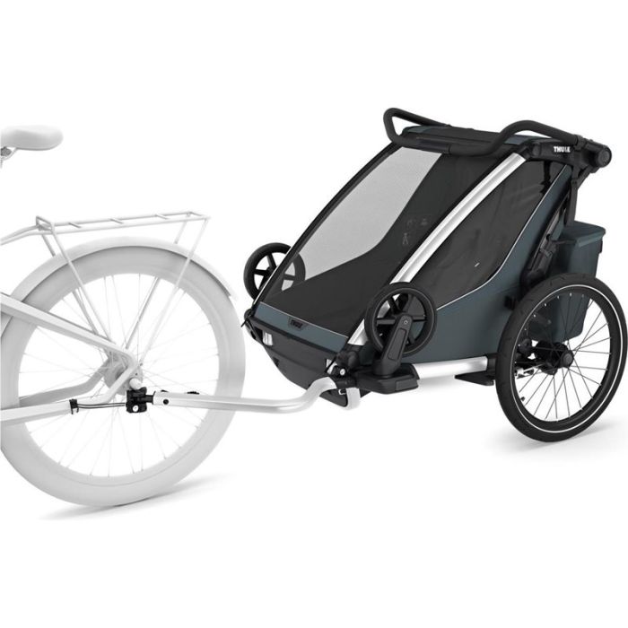 Sykkelvogn, Thule, Chariot Cross 2 Double, Dark Slate