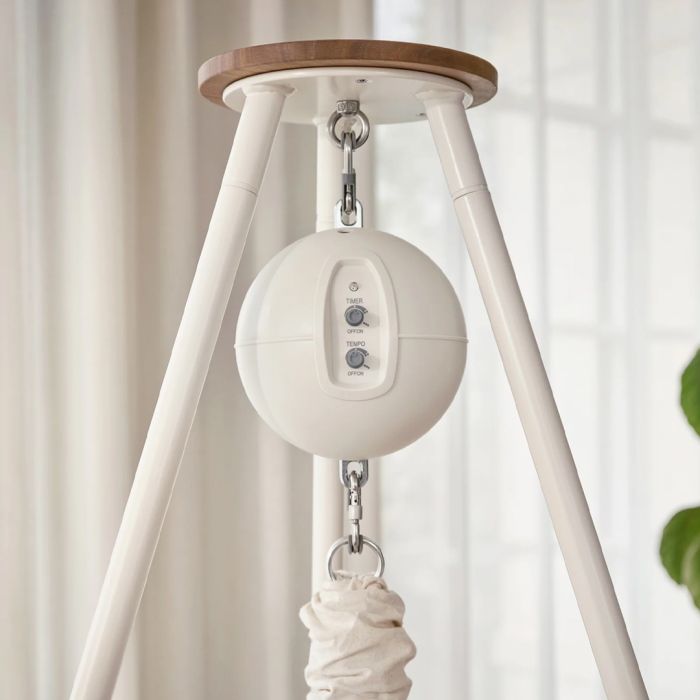 Moonboon hengevugge pakkepris, Rose Cloud, Motor + Stativ Grå