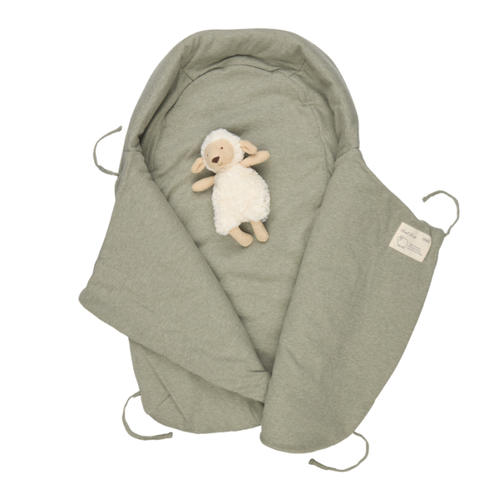 Voksi Wool Wrap Vognpose, Meadow Green