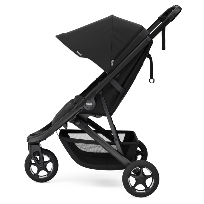 Thule Barnevogn Spring 2, Black on Black