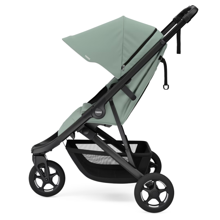 Thule Barnevogn Spring 2, Mist Green on Black