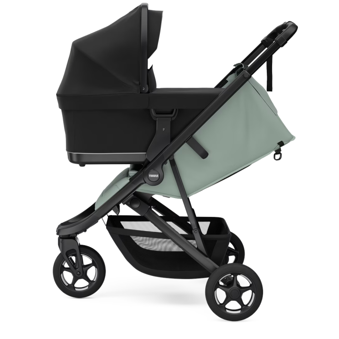 Thule Barnevogn Spring 2, Mist Green on Black