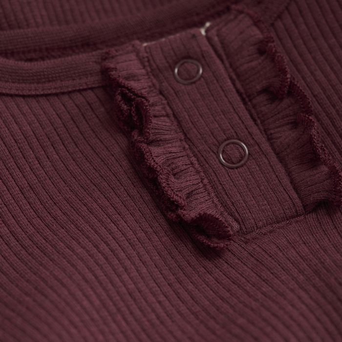 Body LS Rib, Minymo, Tawny Port