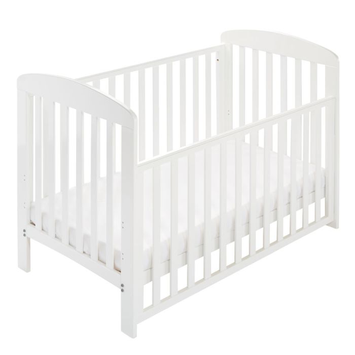 Sprinkelseng, Alfred, Babydan, 60x120 cm, Hvit