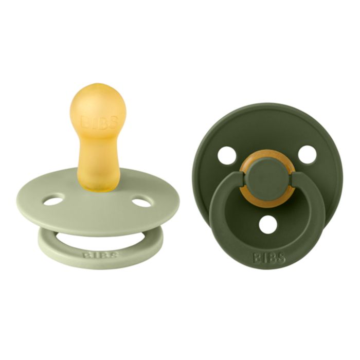 Smokk, BIBS, Latex, Size 2, Sage/Hunter Green, 2pk