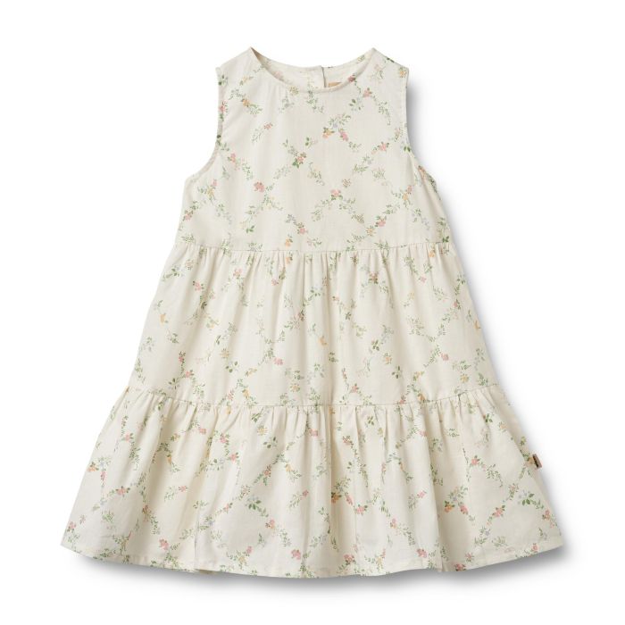 Kjole, Wheat, Luise, Ivory Flowers