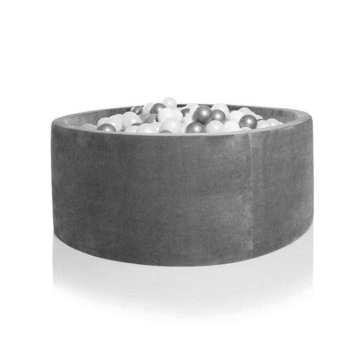 Kidkii ballbasseng, 100x30, Grey velvet