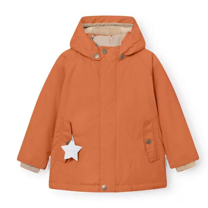 Vinterjakke, Mini A Ture, Wally, Leather Brown