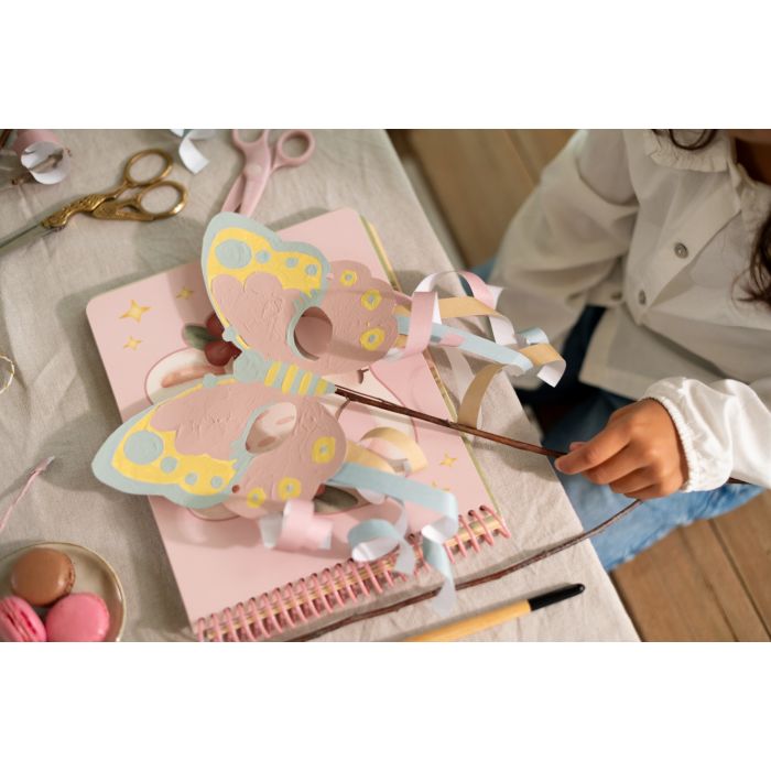 Lekebok m/saks, Little Dutch, Pink