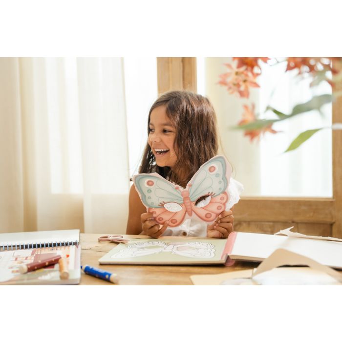 Lekebok m/saks, Little Dutch, Pink