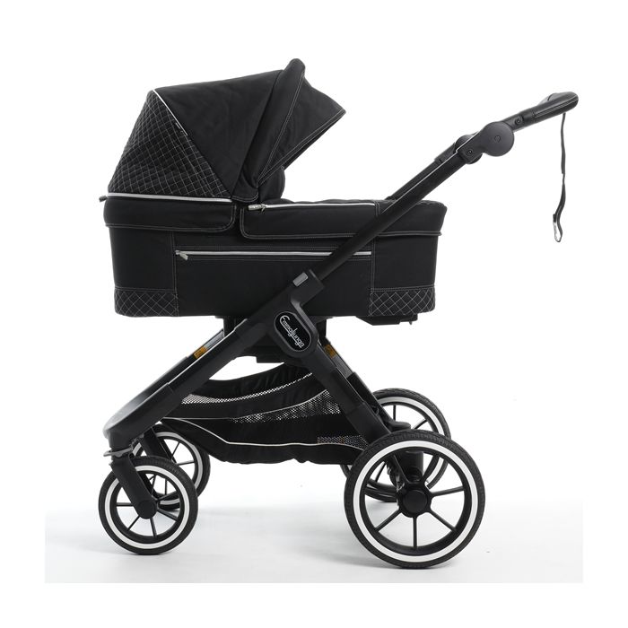 Liggedel, Emmaljunga, NXT De Luxe, Crystal Black 3.0 