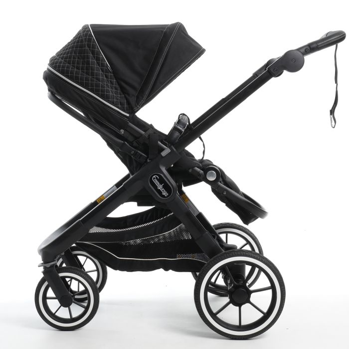 Sittedel, Emmaljunga, NXT90 De Luxe - Crystal Black 3.0 