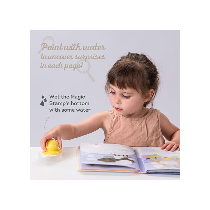TAF Toys Fargeleggingsvannbok, Peek-A-Boo