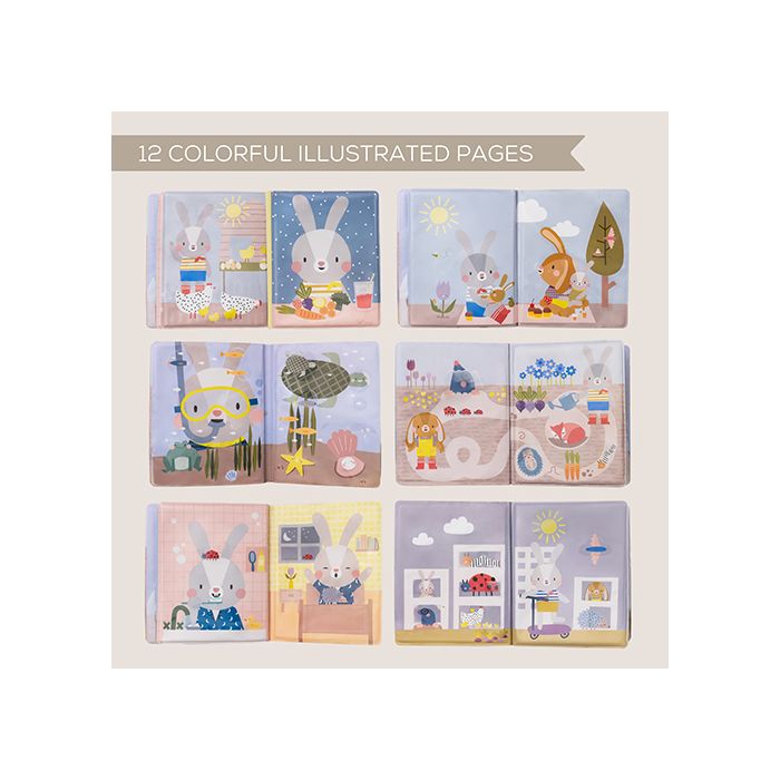 TAF Toys Fargeleggingsvannbok, Peek-A-Boo