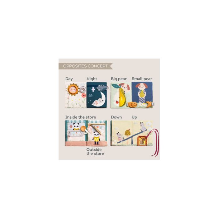 Aktivitetsbok, TAF Toys, Fantasy Busy Book