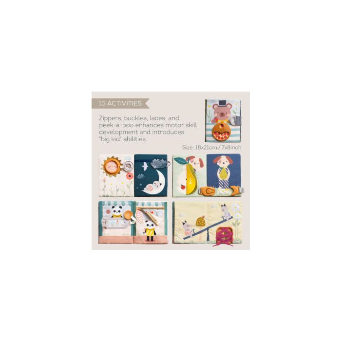 Aktivitetsbok, TAF Toys, Fantasy Busy Book