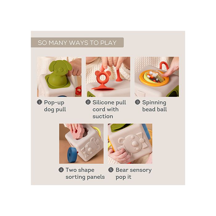 TAF Toys Aktivitetskube, Peek & Play