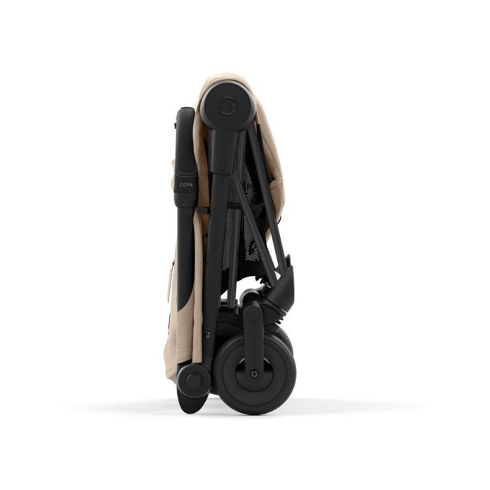 Cybex Coya, Matt Black, Cozy Beige, Barnevogn