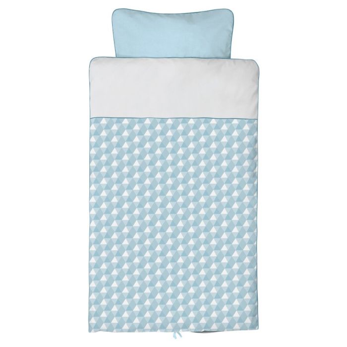 Sengesett, Harmony, Baby Blue, 80x100/35x40 cm