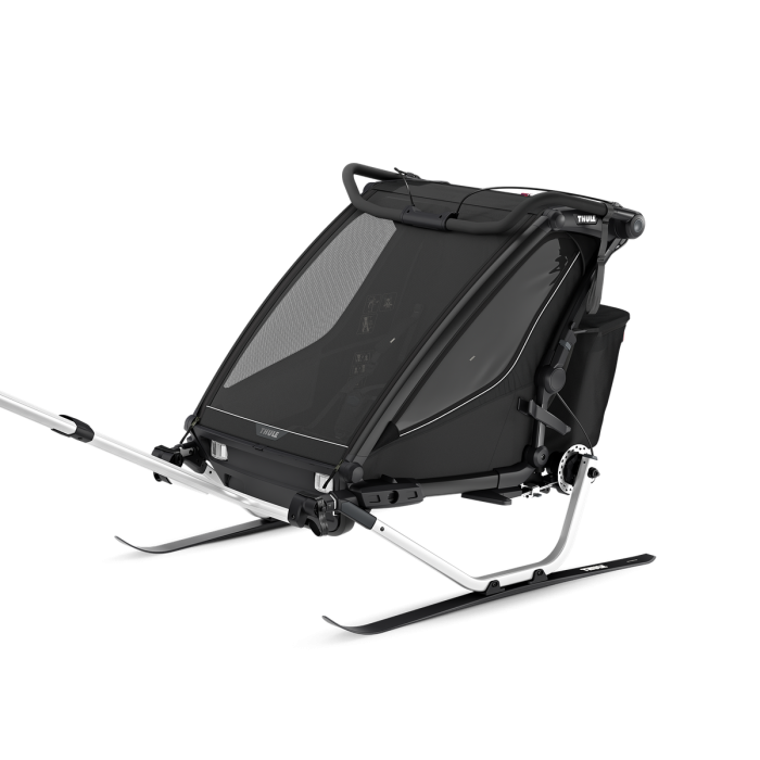 Sykkelvogn, Thule, Chariot Sport 2, Gen3, Double, Black
