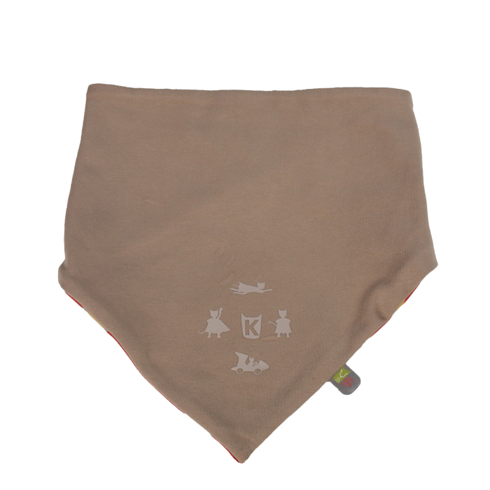 Kattnakken Vendbar Babysmekke, Stokkrose / Lysbark Onesize