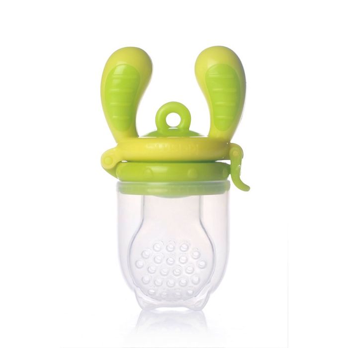 Food feeder, Kidsme, Silikon, Grønn