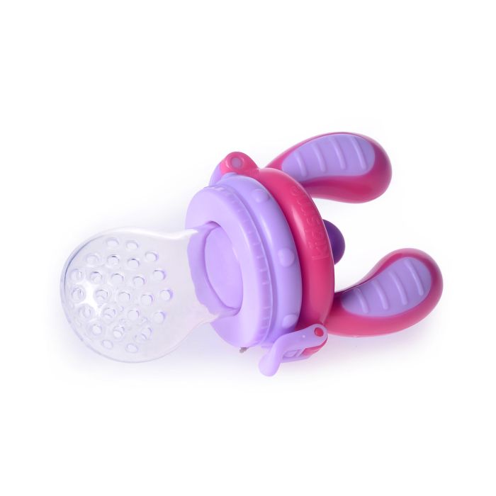 Food feeder, Kidsme, Silikon, Rosa