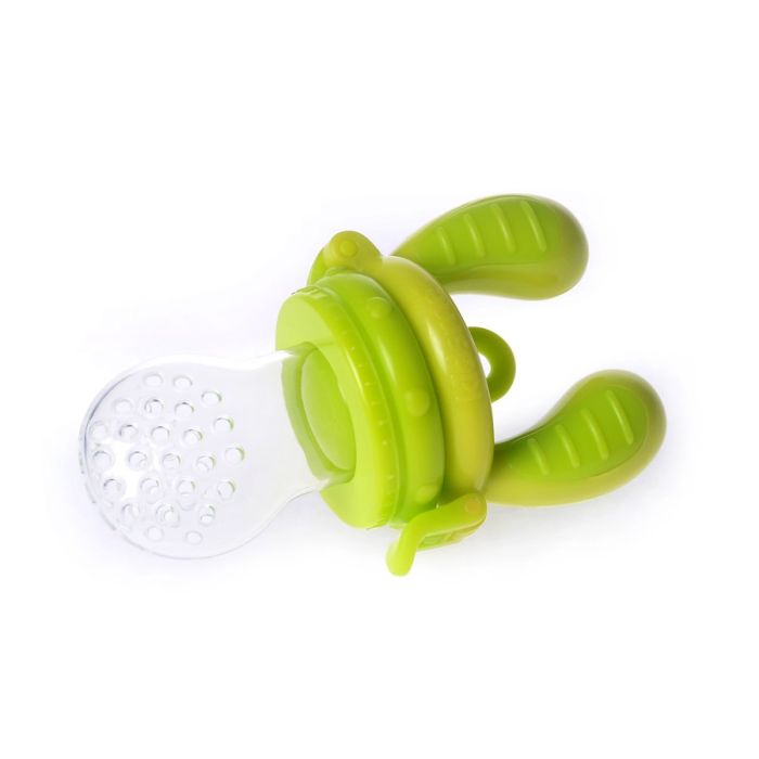 Food feeder, Kidsme, Silikon, Grønn