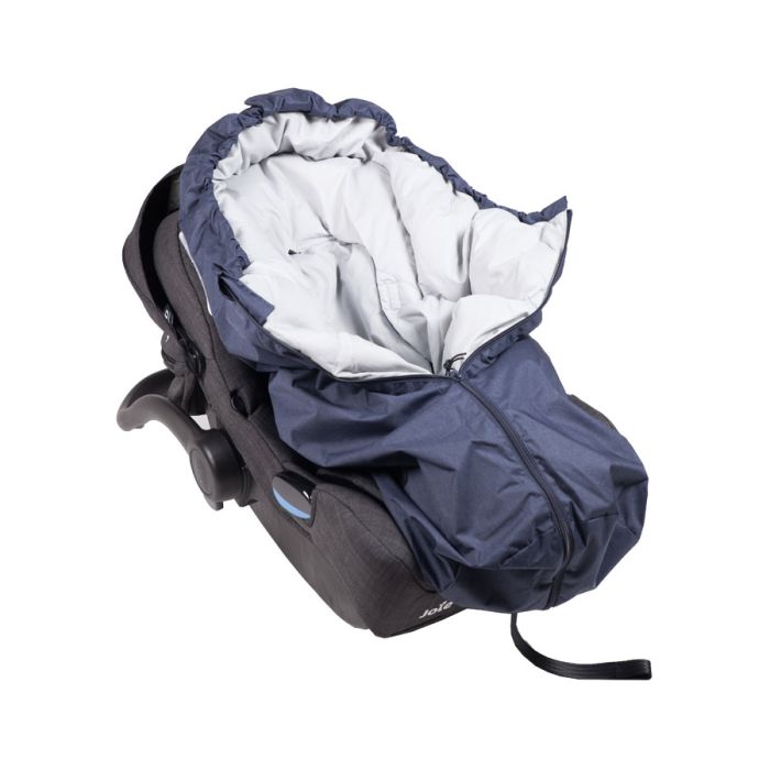 Easygrow Mini Wool bilstolpose, Navy melange
