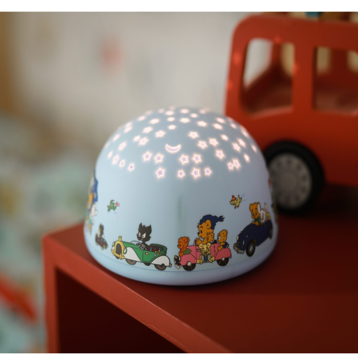 Nattlampe med stjernehimmel og musikk, Rätt Start, Bamse